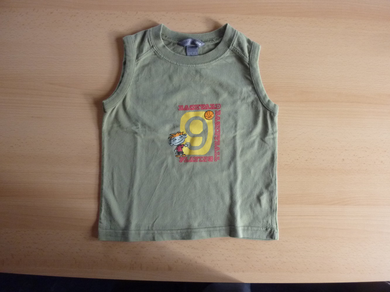 Trägershirt khaki 