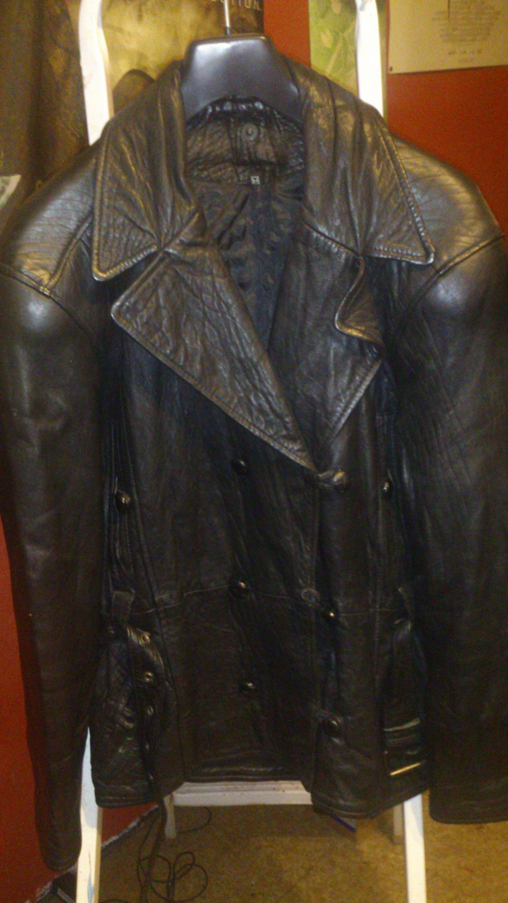 Lederjacke Bikerjacke Leder M