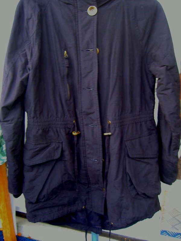 *Damen-Winterjacke Parka schwarz Gr. 40 mit Kapuze B-C Best Collection*