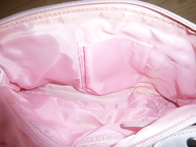 rosa Handtasche