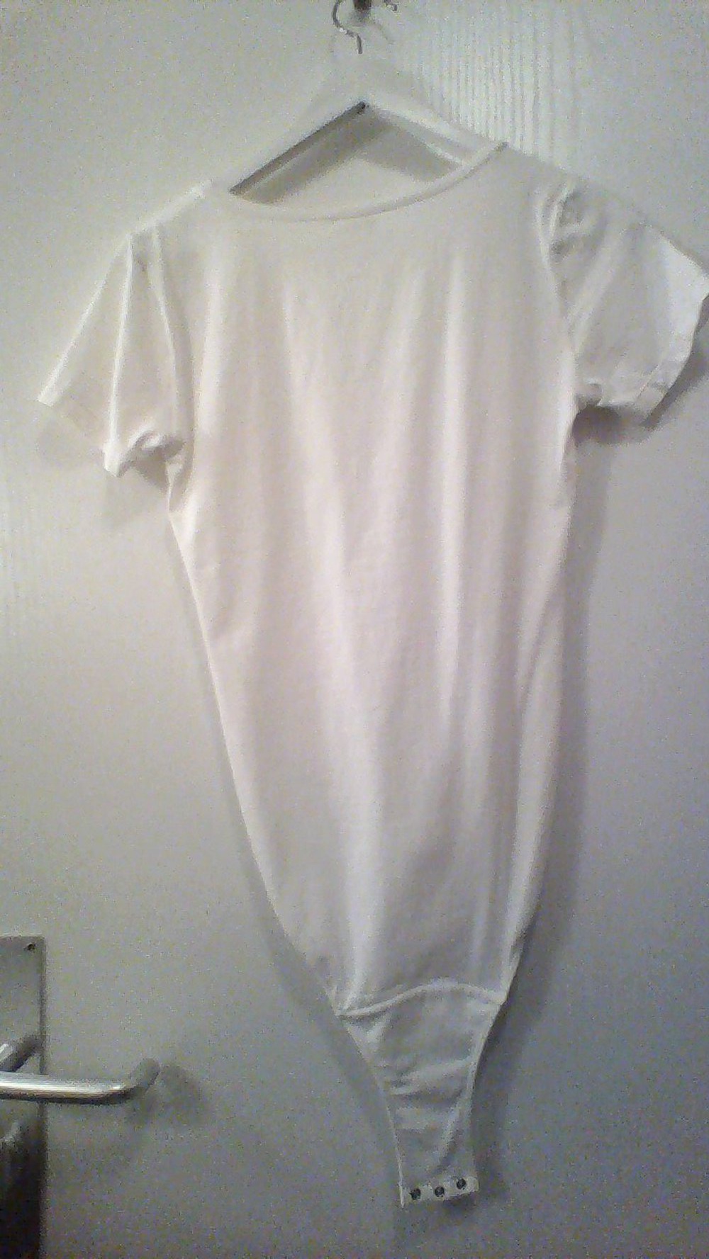 Weißer T-Shirt Body (Nie getragen!!!)