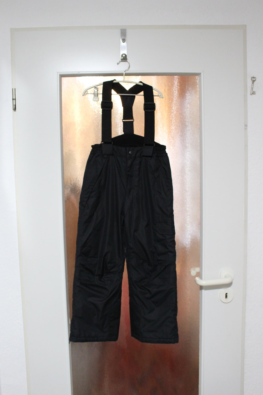 193. Schneehose, schwarz, Gr. 110/116