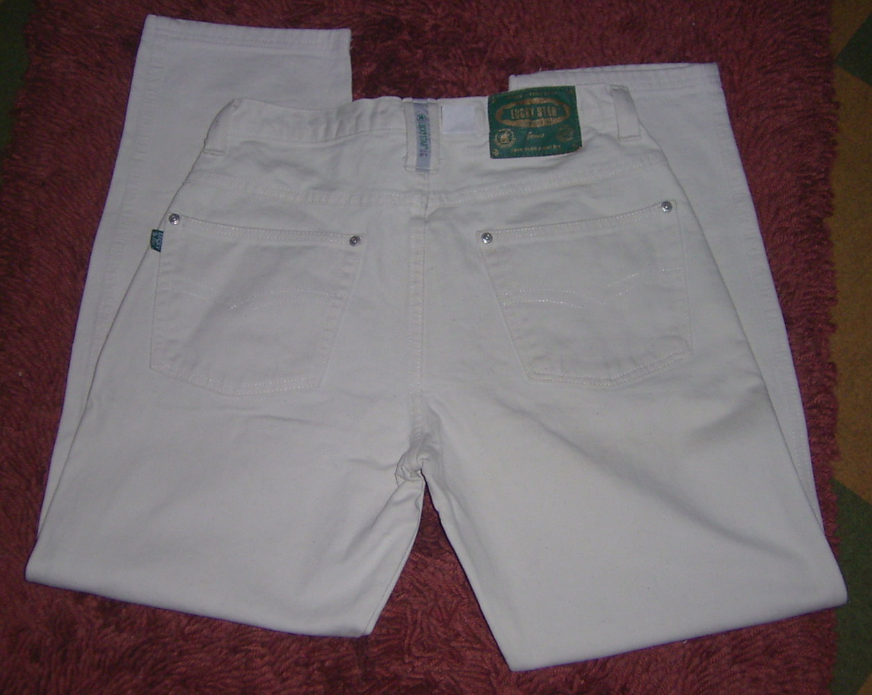 Lucky Star Jeans Modell OHIO W33 L 30 beige 100% Baumwolle