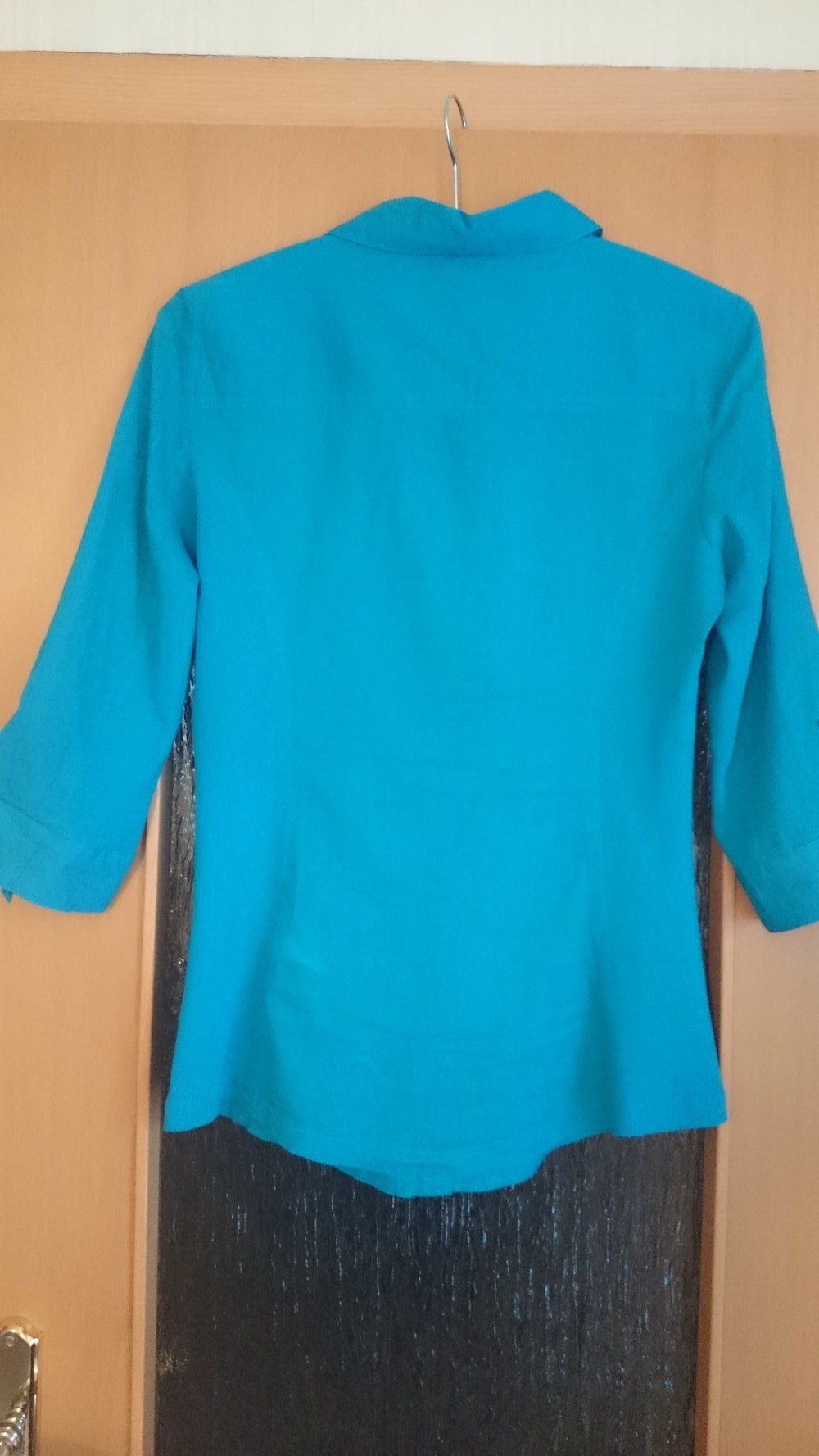 Casual Bluse in schönen Blau