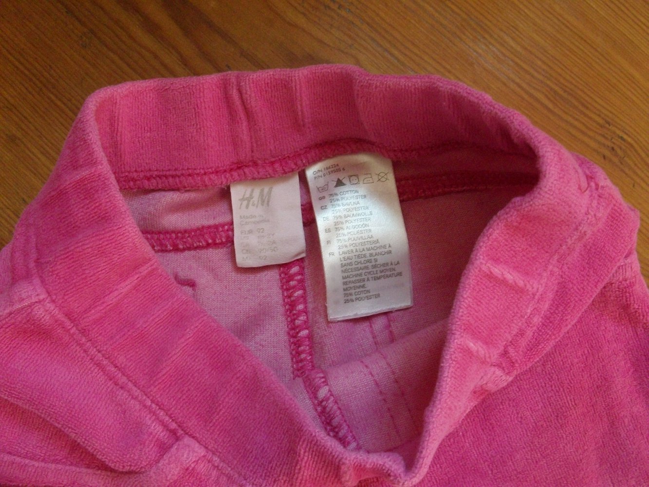 Sweathose Jogginghose 92 H&M Pink FreizeitHose Jeggings Treggings