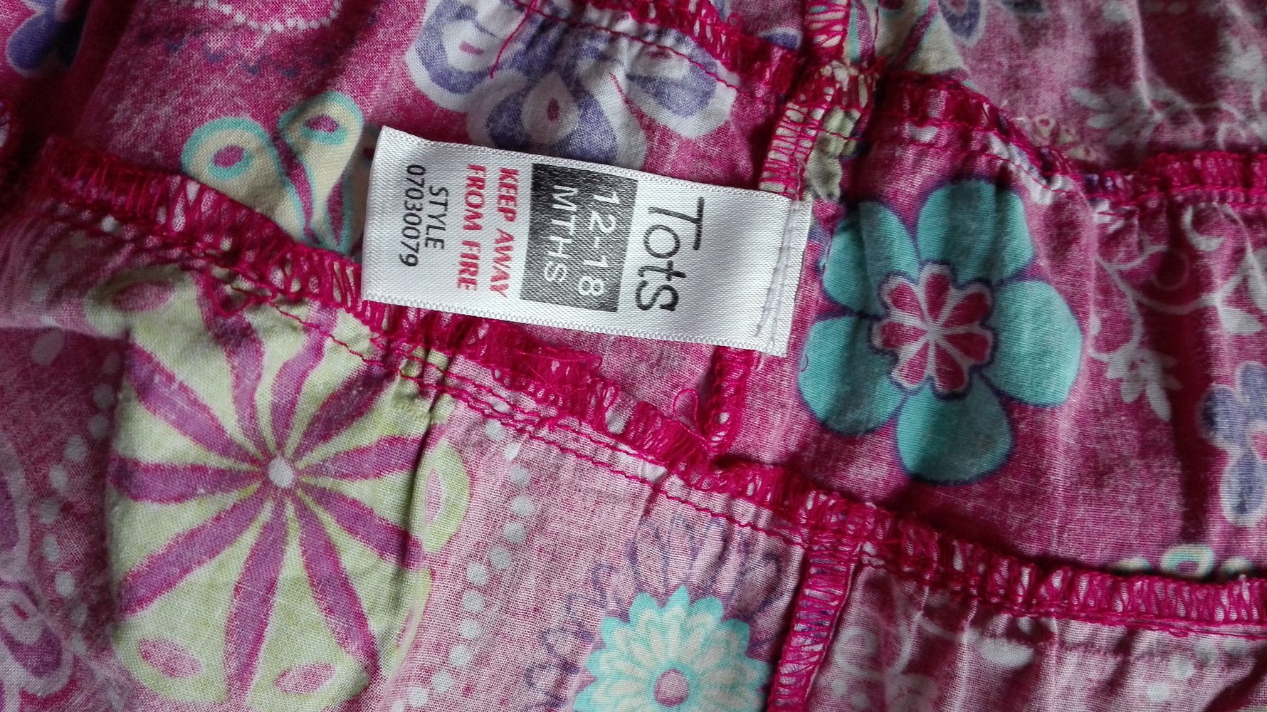 Tots England bunte Tunika/ Kleid Gr 86