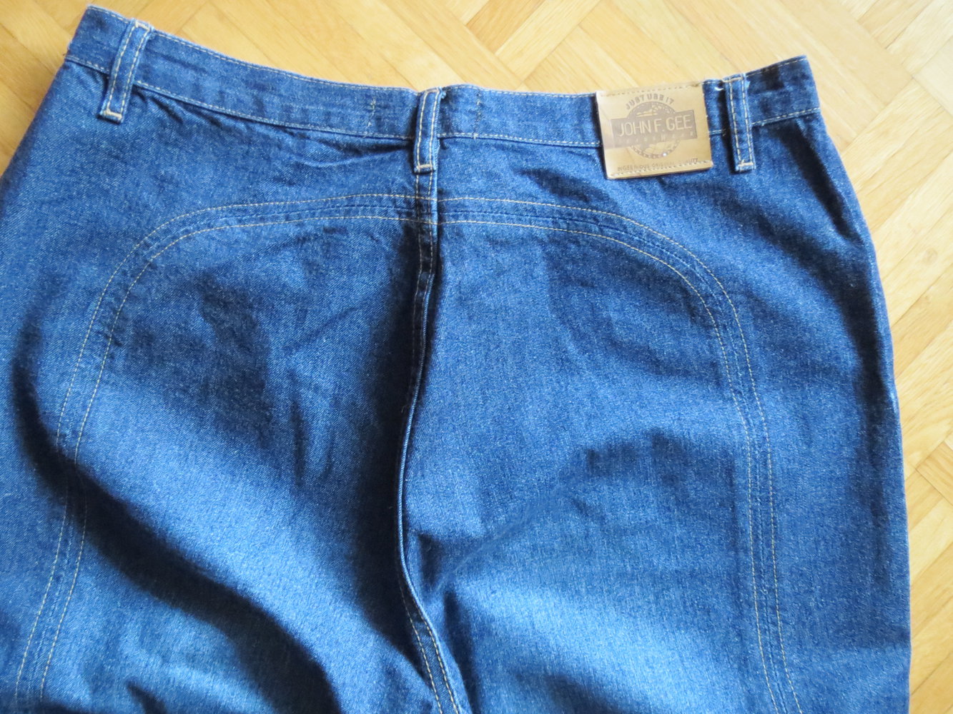 Jeans, 7/8 Jeans, Gr.44/L, blau