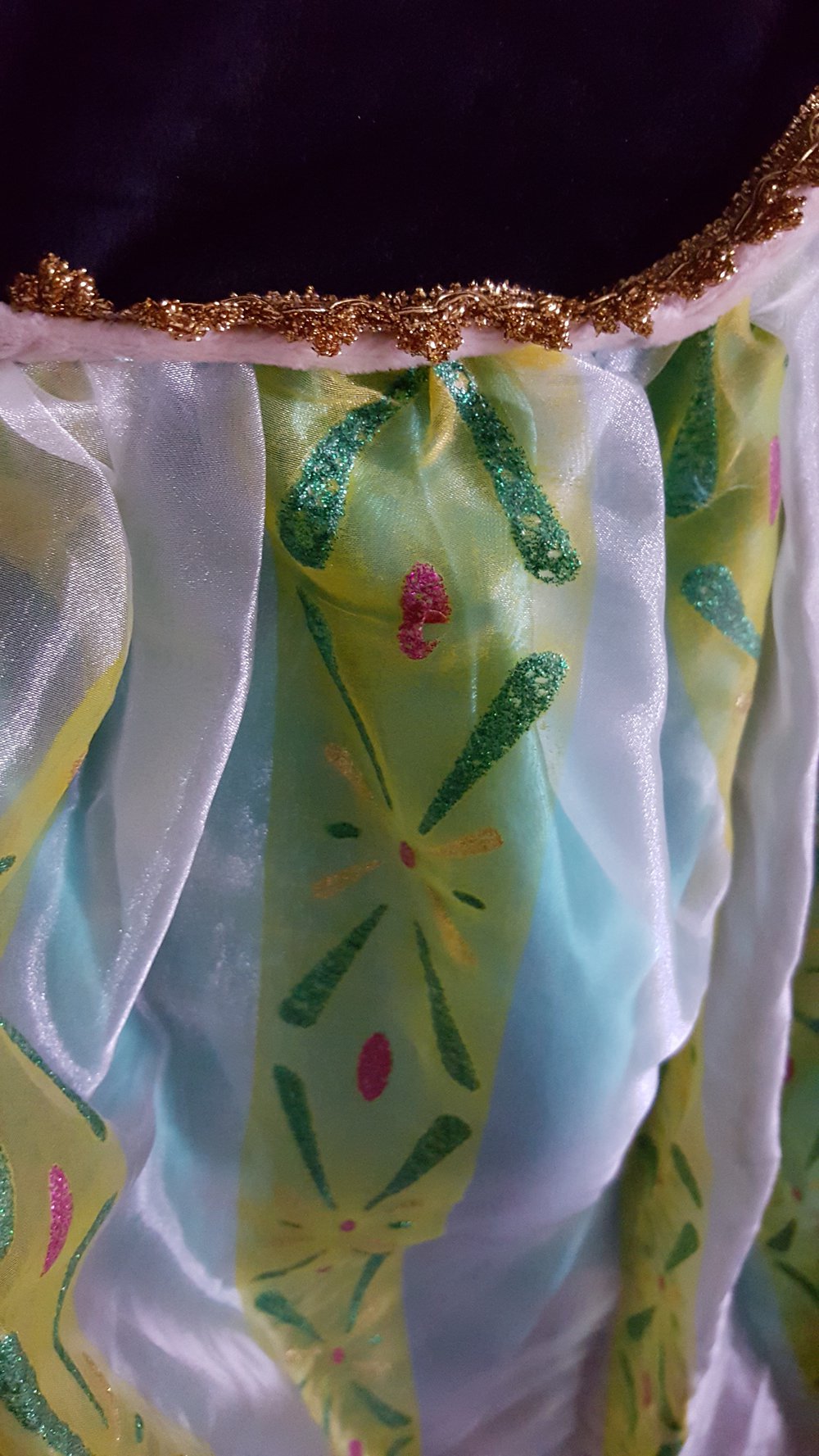 Die Eiskönigin völlig unverfroren Anna Cosplay Kleid ausgez. L auch XL 40 42