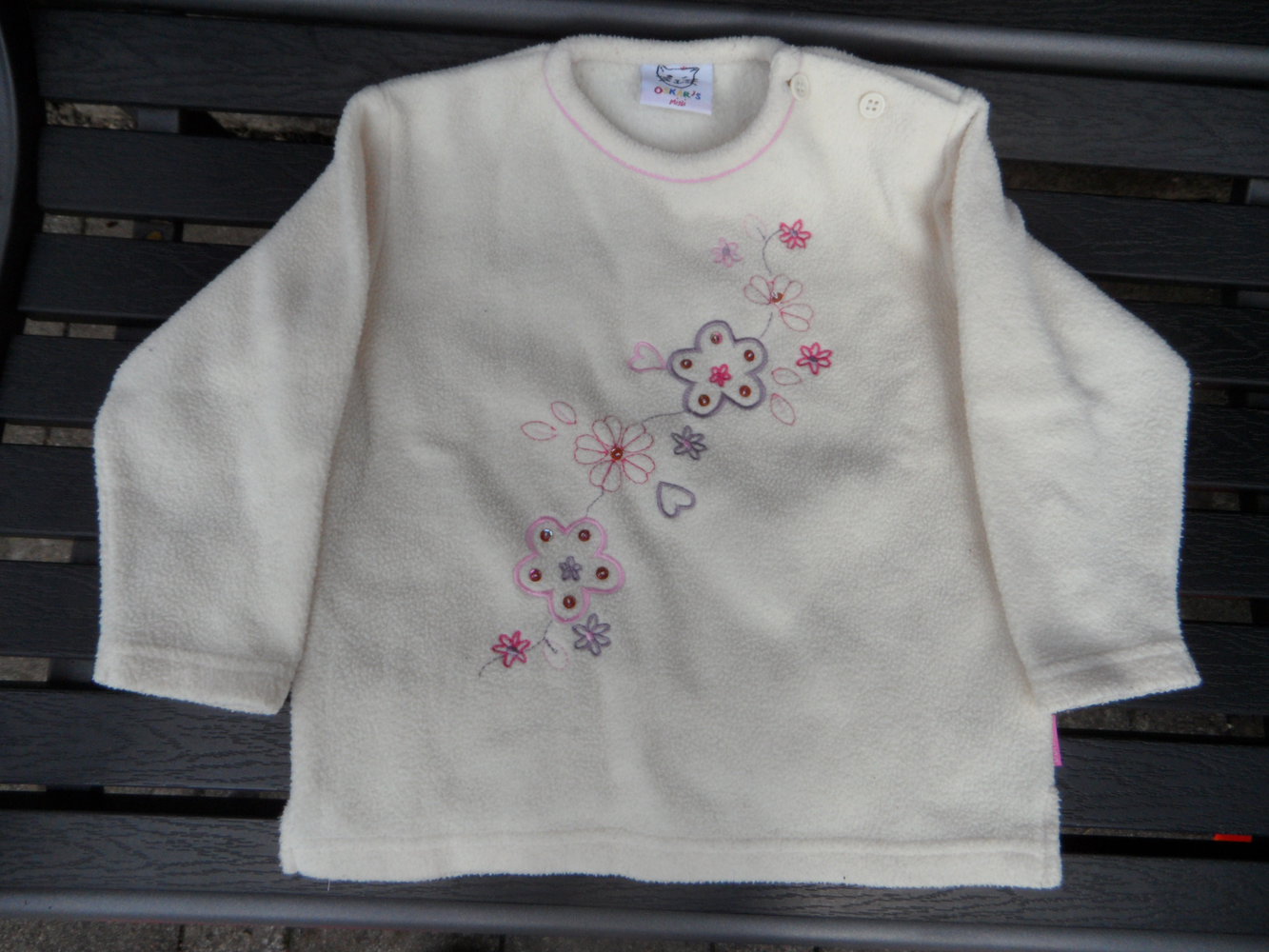 Oskars Mini Fleecepulli kuschelig