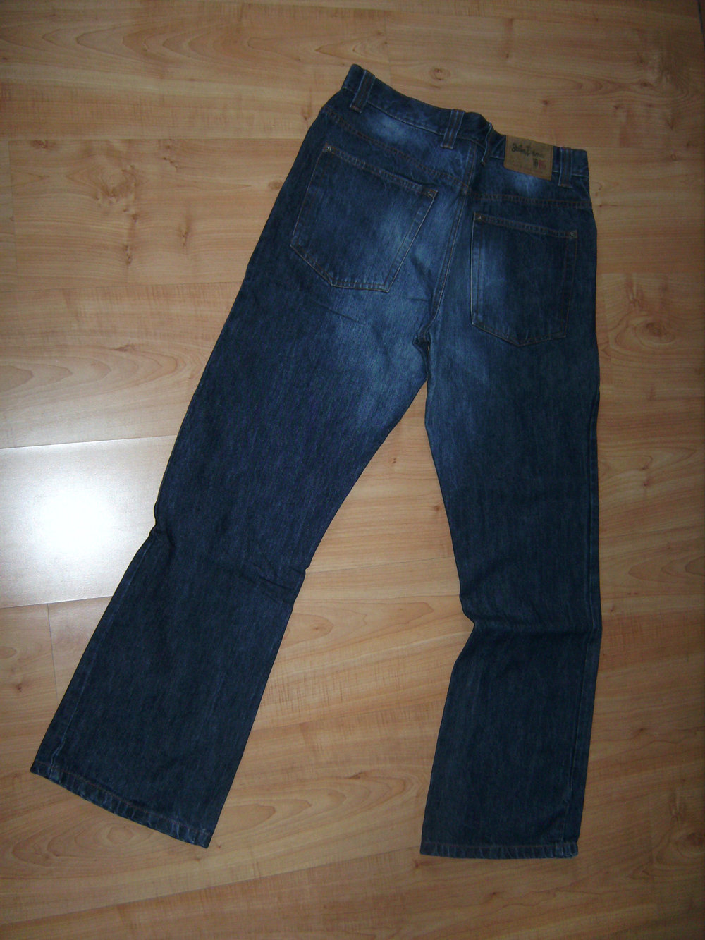 John baner Gr. 48, Herrenjeans blau, weiter Beinschnitt, Jeans loose Fit