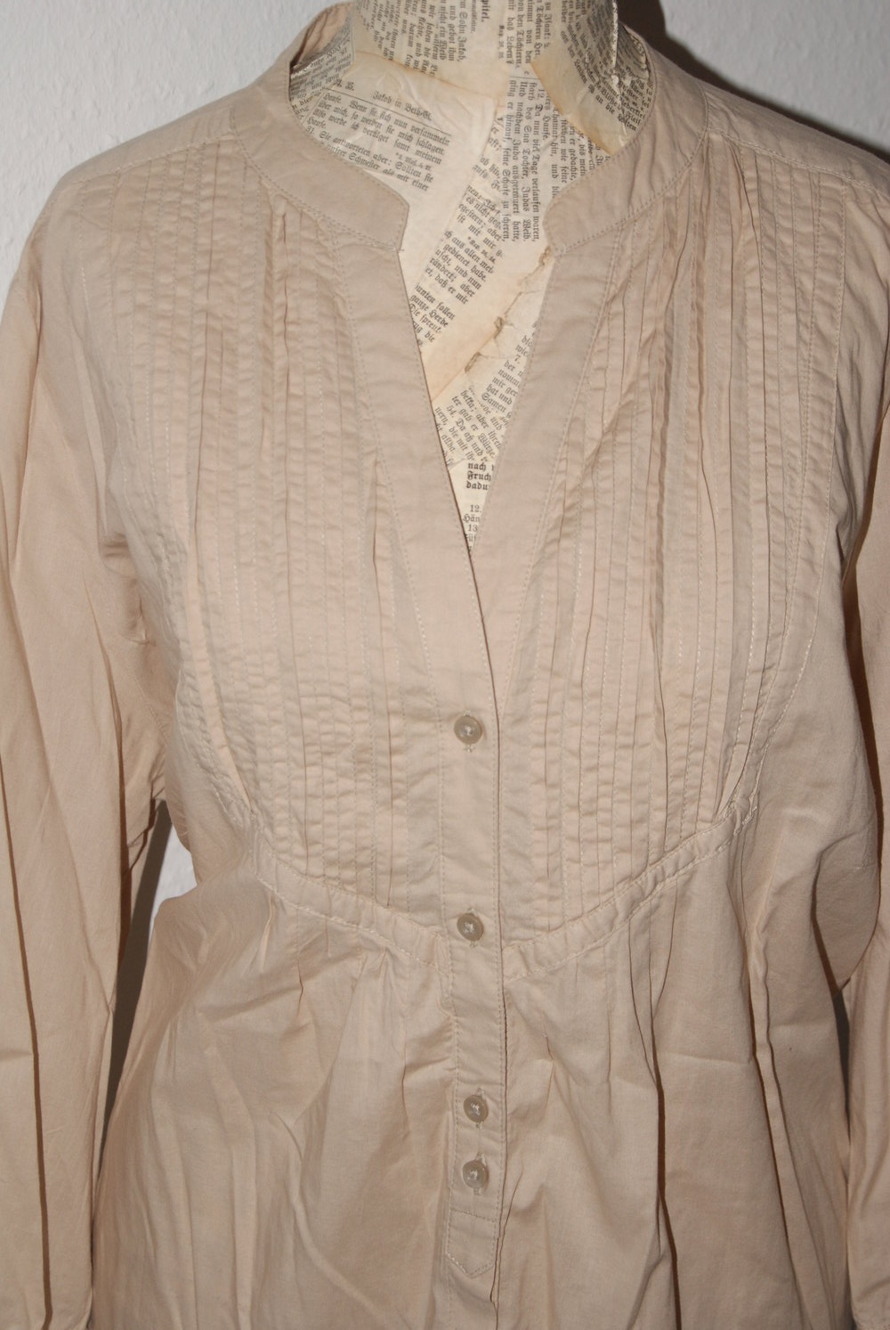 Bluse mit raffinierten Falten, Größe 44
