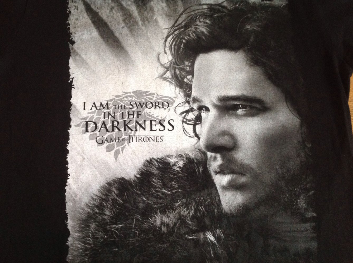 Game of thrones T-Shirt - Jon Snow - Größe S - Elbenwald 