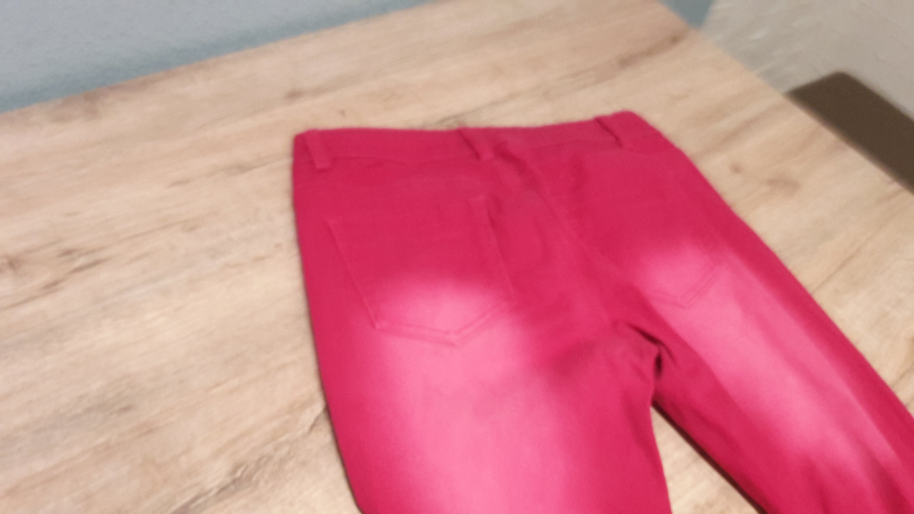 Pinke Jeans, 38, Waschung, mit stretch