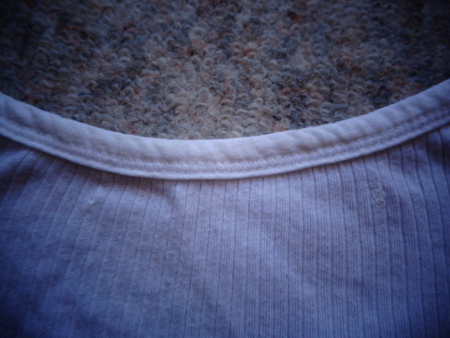 #Top Rippentop Longtop Gr. XS bzw. ca. Gr. 32/34 weiß, 3,00 Euro