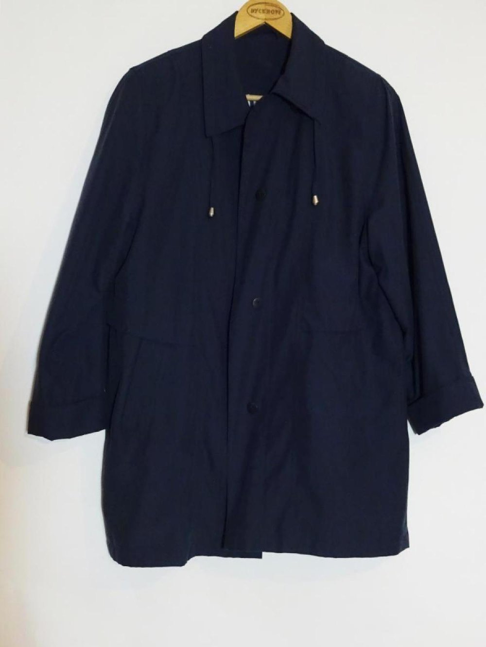 Dunkelblaue Jacke Oversized Vintage 80er Gr. 40 Gr. 42 Gr. M