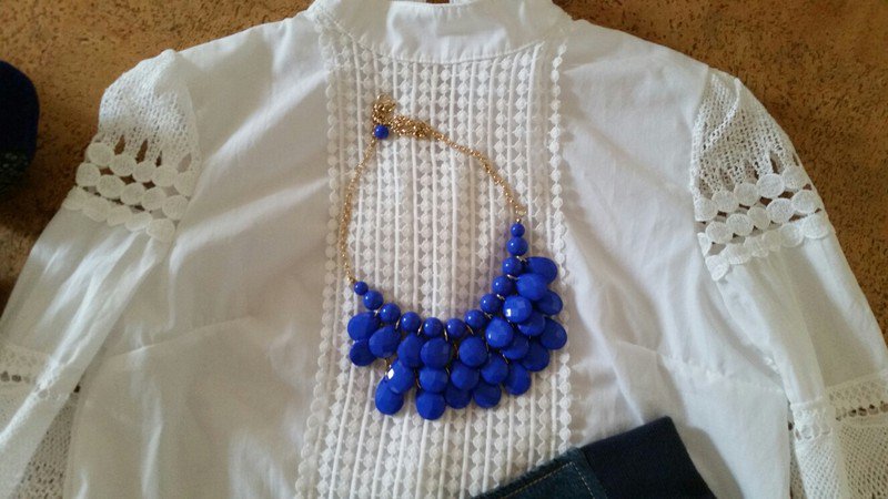 Wunderschöne Kette Collier sehr schöne Farbe. Ungetragen.