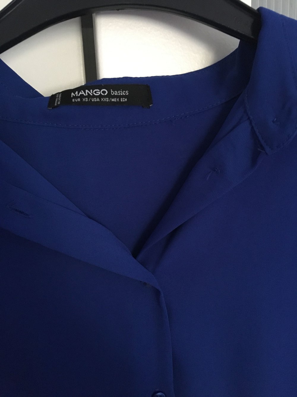 Mango Bluse Königsblau 