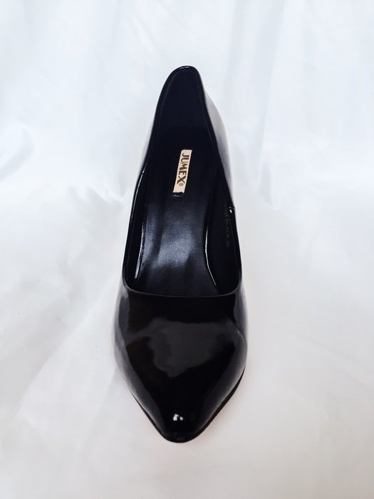 Neue schöne schwarze Hohe Schuhe 39