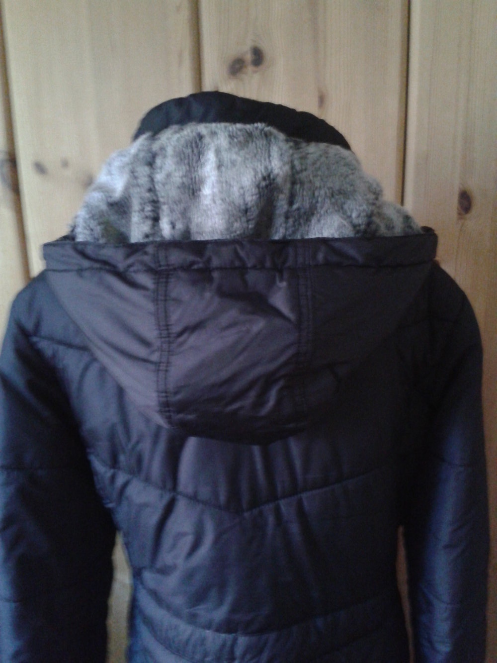 lange Winterjacke