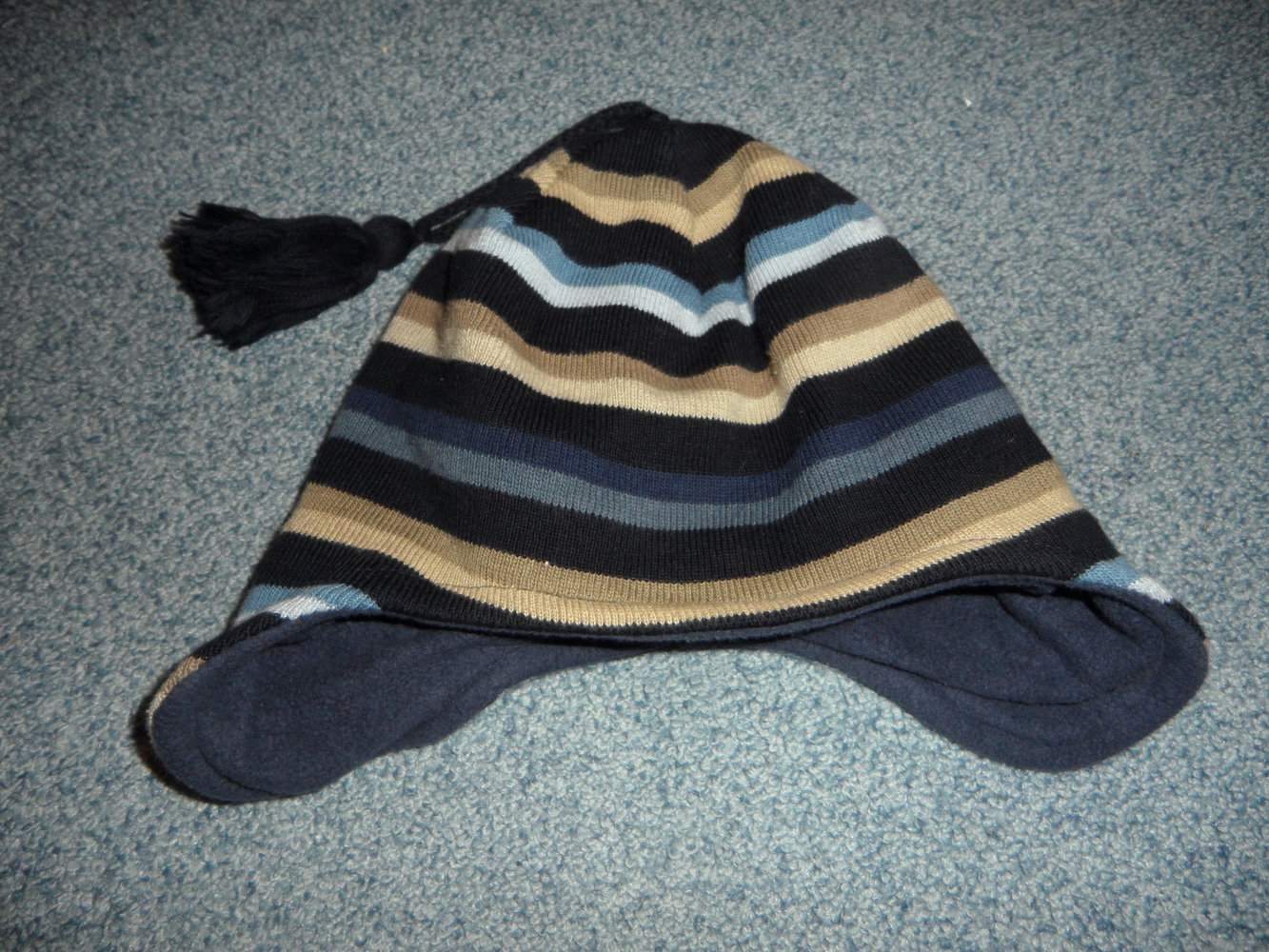 Ewers süße Wintermütze Ringel Gr. 51/53