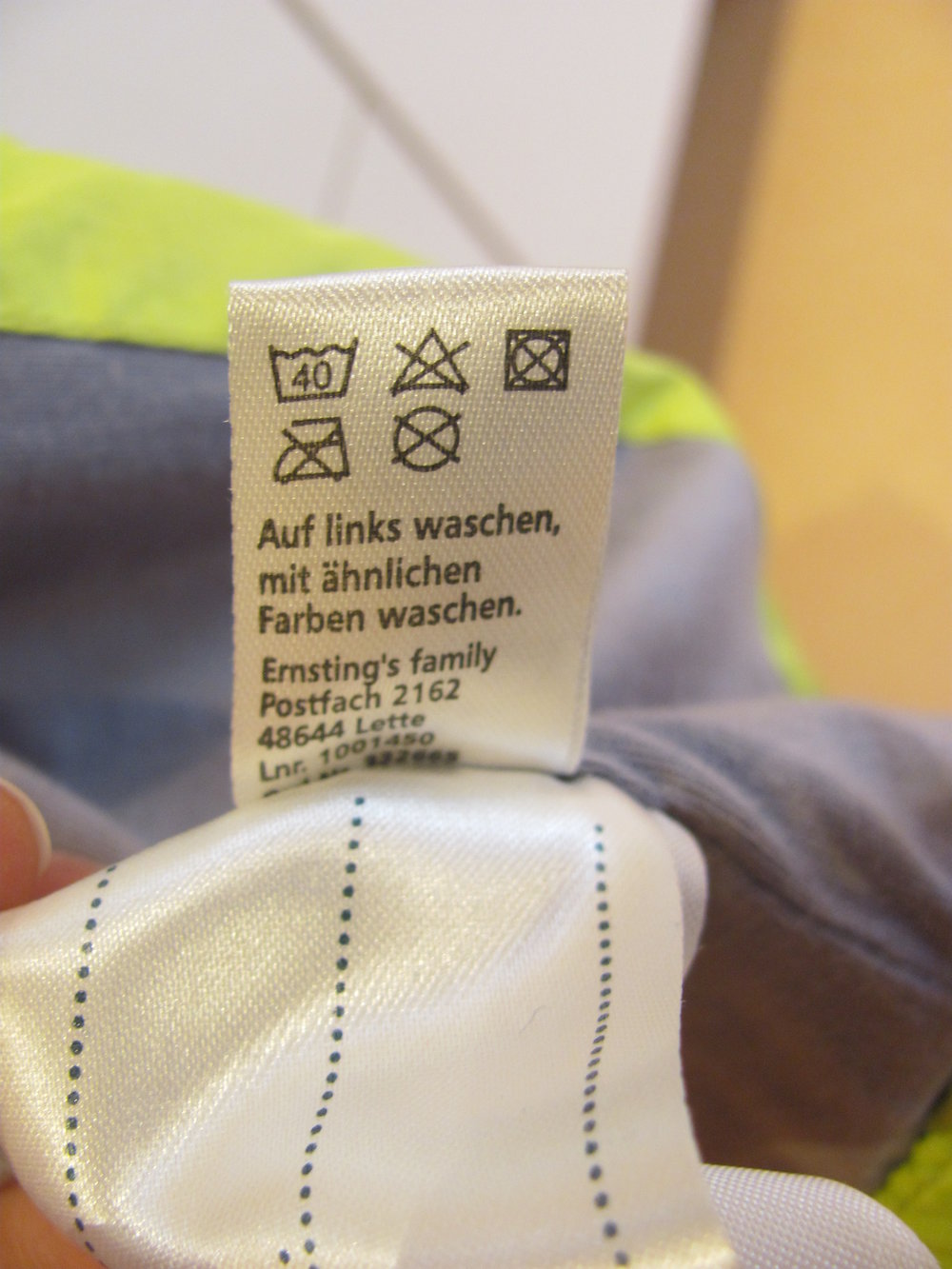 Regenjacke Topomini Größe 86