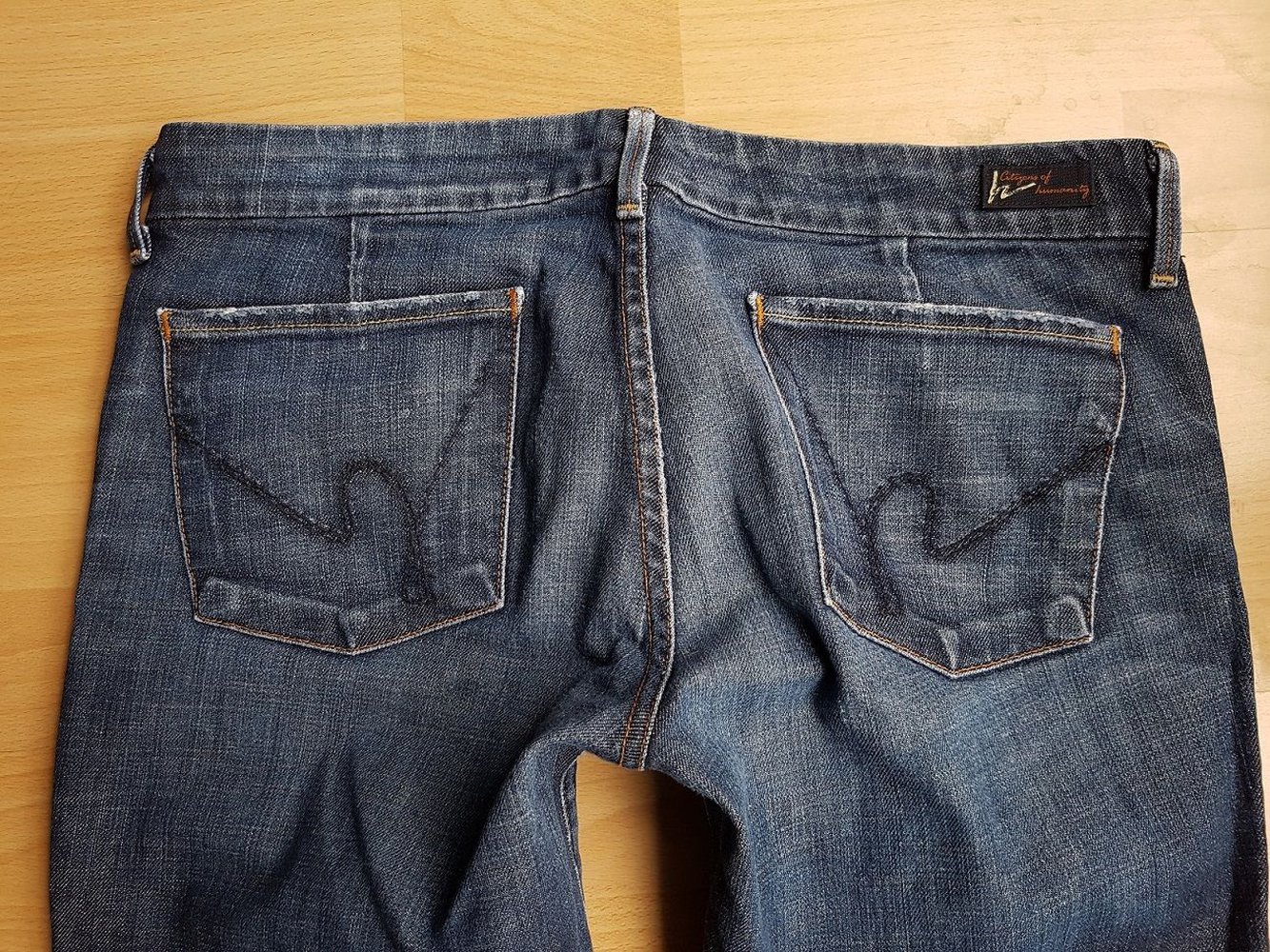 Schöne Citizen of Humanity Jeans, W32, Faye 003, Damen, blau, Grösse 38