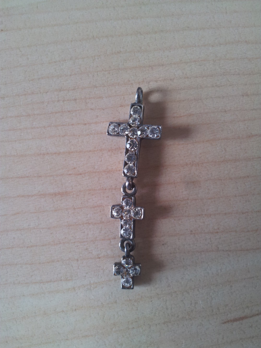 Kreuzanhänger, Diamantimmiatat, hochwertig