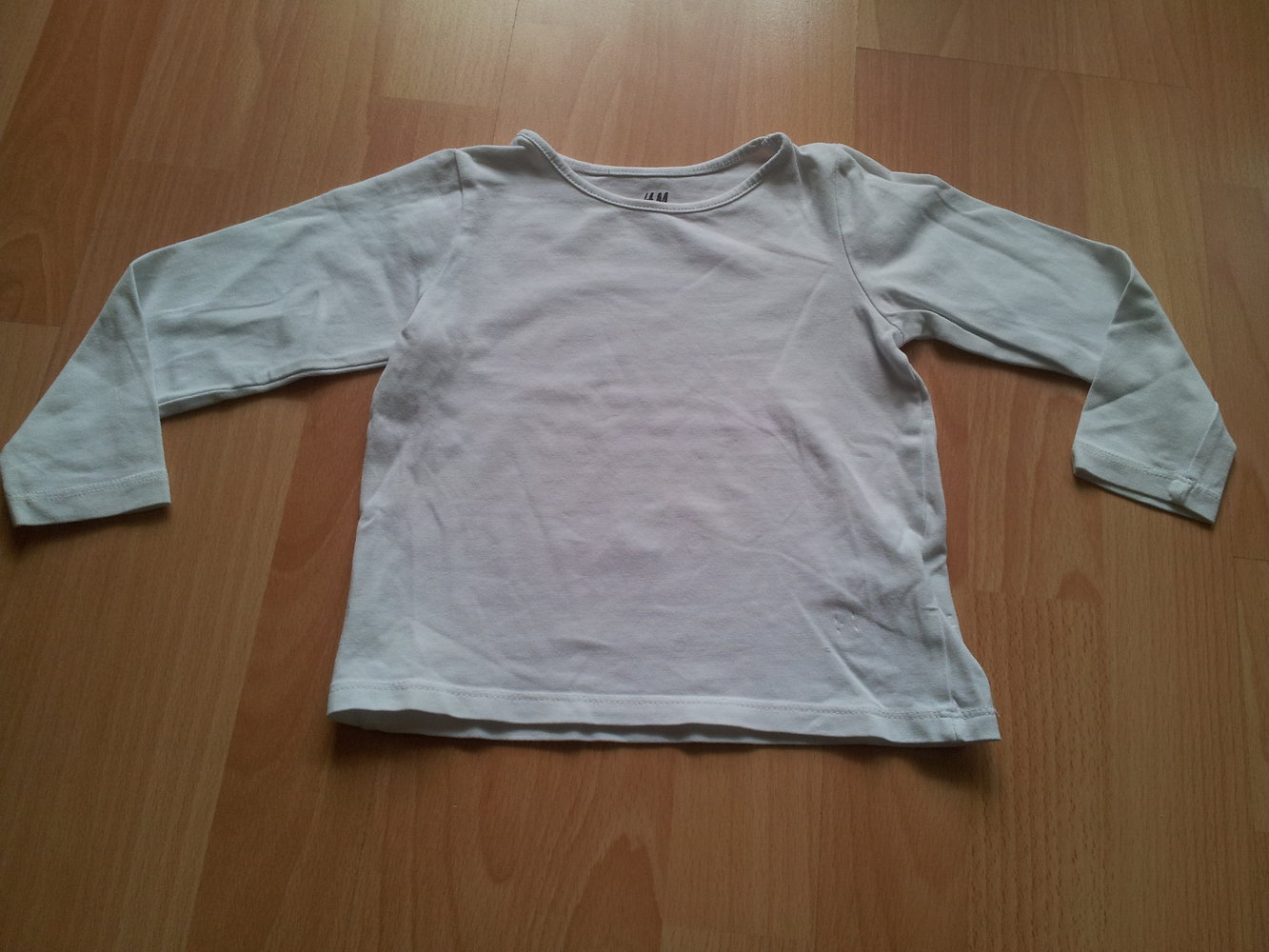  Pullover weiß Bio Baumwolle H&M Gr. 92