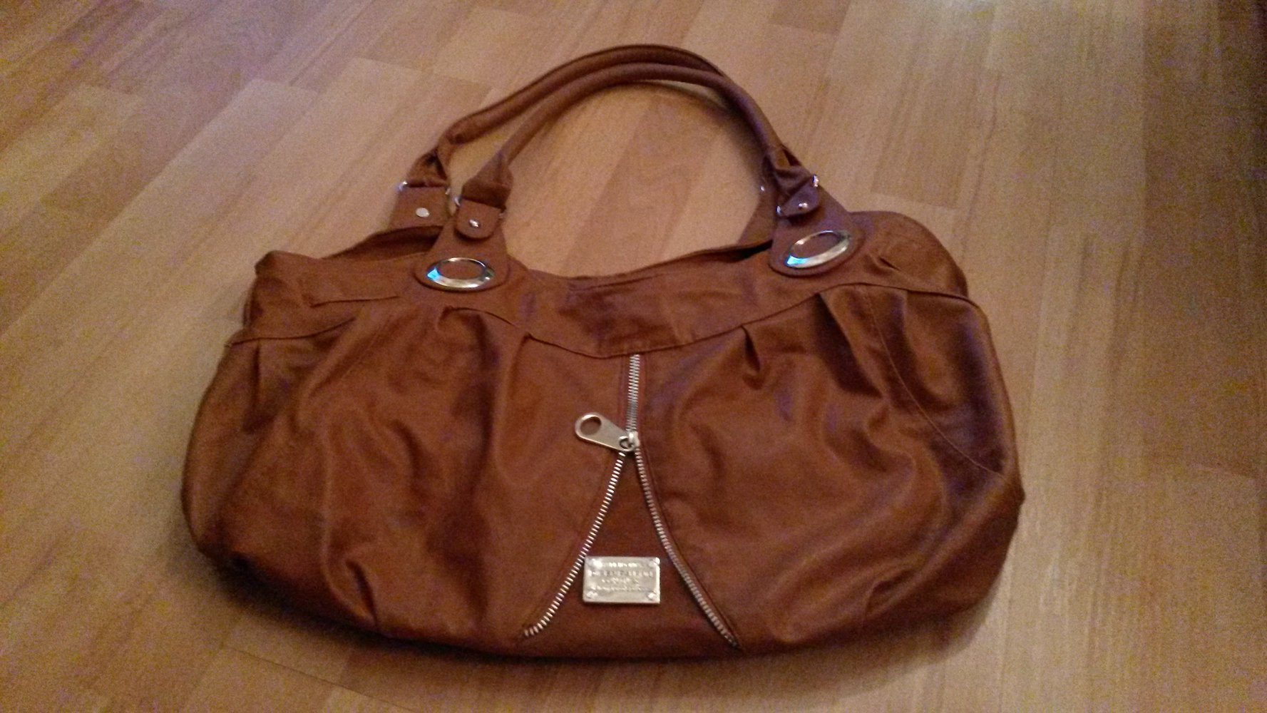 (Hell) Braune Große Handtasche / Handbag