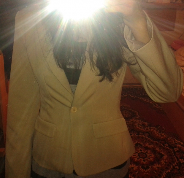 Blazer beige Größe 38