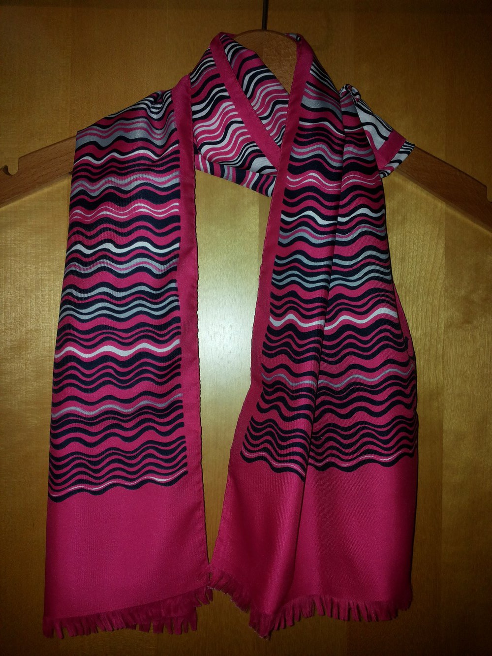 Pinkes Tuch / Schal