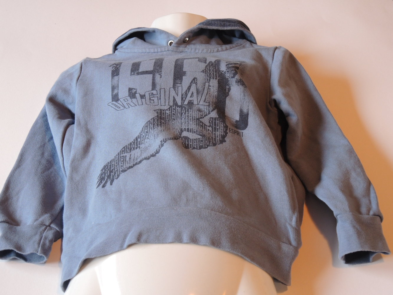 Sweatshirt Hoodie blau 104 110 von Esprit Adler Aufdruck