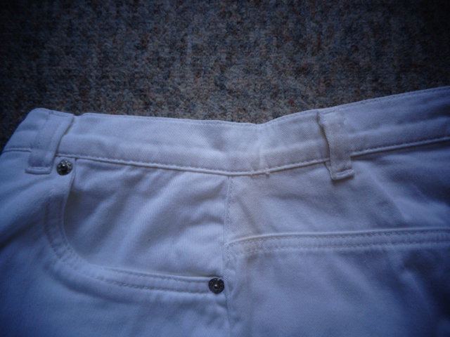 #Hose Jeans 5-Pocket-Form Gr. 40/42, weiß, Marke Explorer