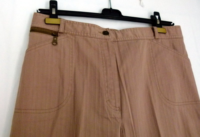 Stretch Jeans im 5-Pocket-Stil, nude hellbraun, Boho Büro Business Mori