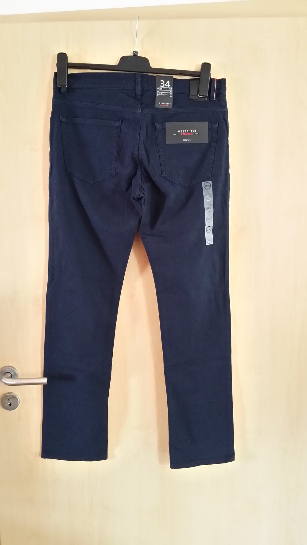 Herren Jeans in Stretch – neu – Größe 34/32 - dunkelblau