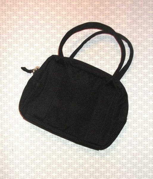 Esprit Tasche / kleine Henkeltasche / Minitasche / Handtasche * schwarz / taupe * sehr süß