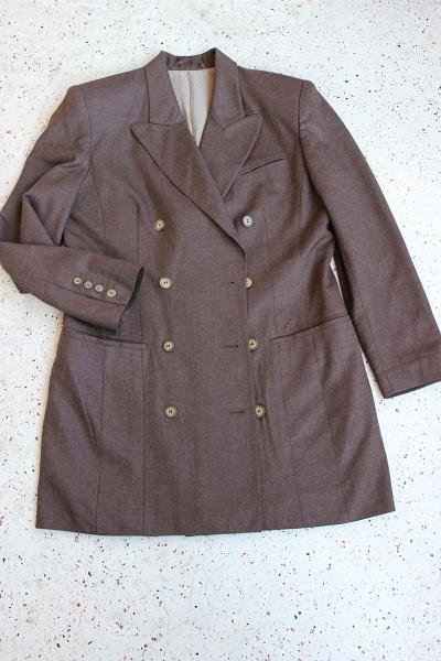 JOSEPH JANARD Reine Wolle! Langjacke/Kurzmantel 88 cm