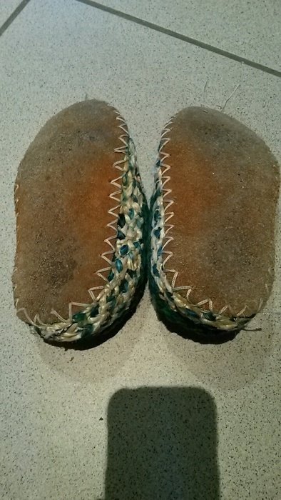 Hausschuhe Hexenschuhe Strohschuhe