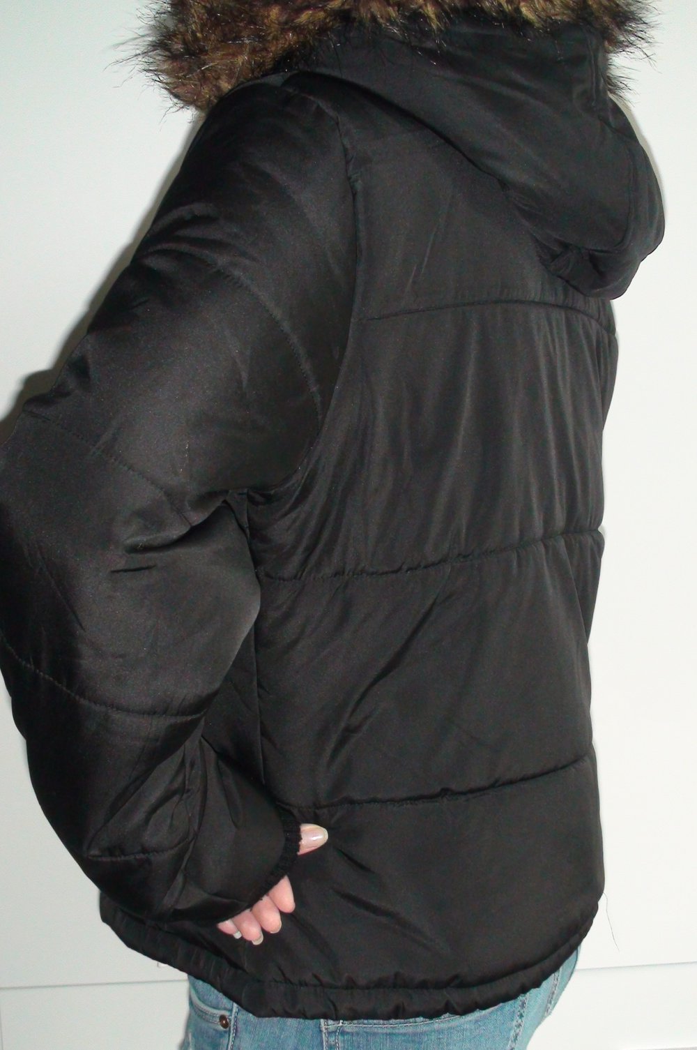 Winter Jacke mit Kapuze Gr.40