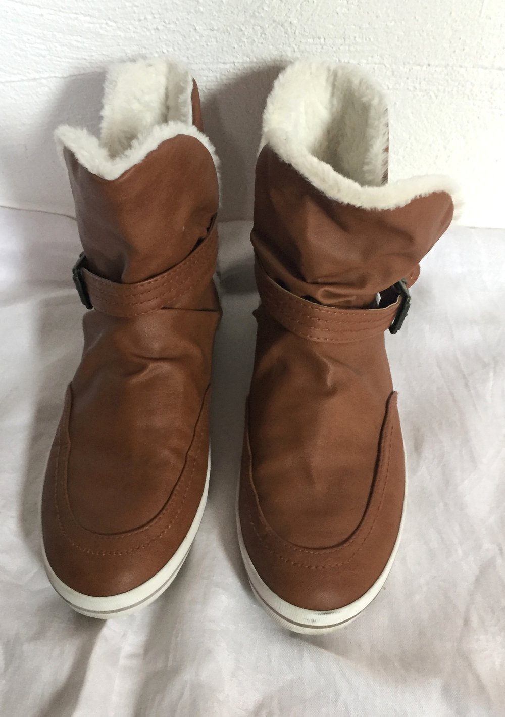 Braune Stiefeletten