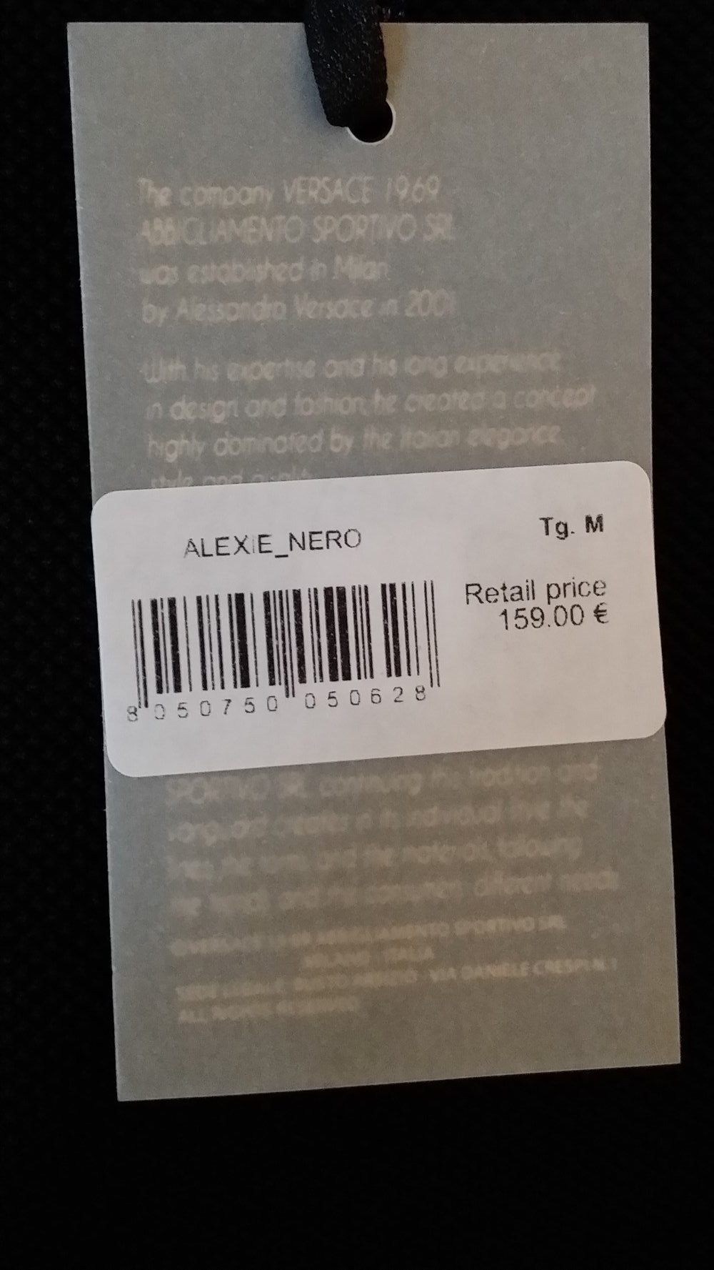 Schwarzes Etuikleid von Versace 19•69- neu und etikettiert