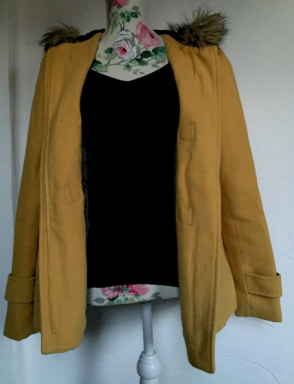 Senfgelber Parka