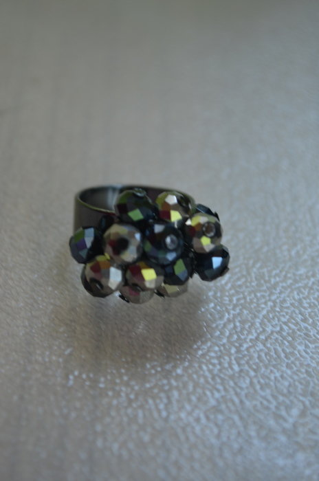 Ring mit Perlen 