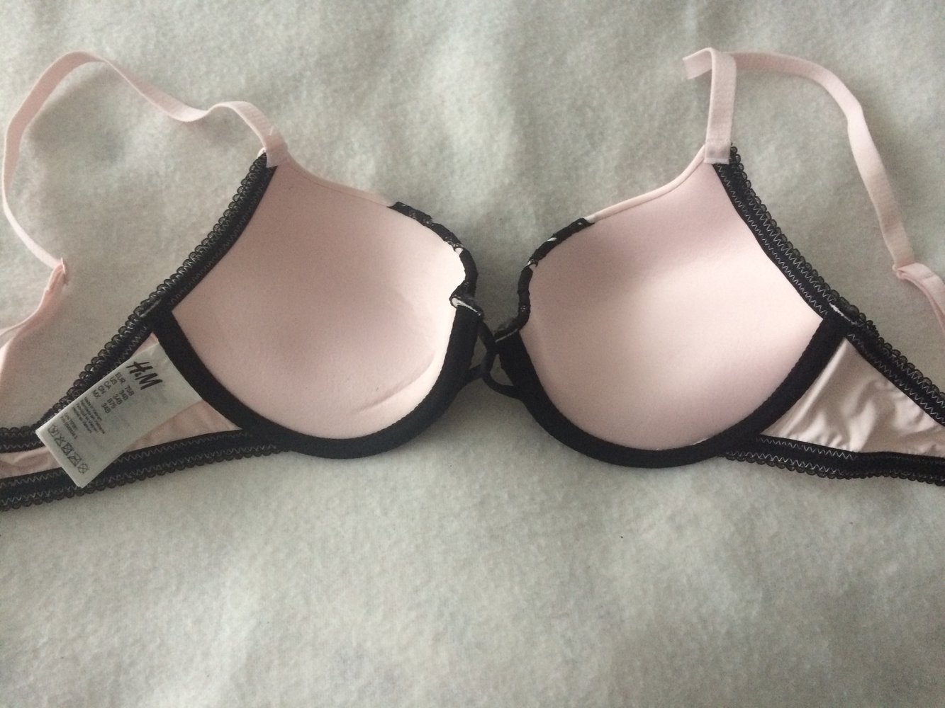 BH Push-Up H&M rosa spitze 75B