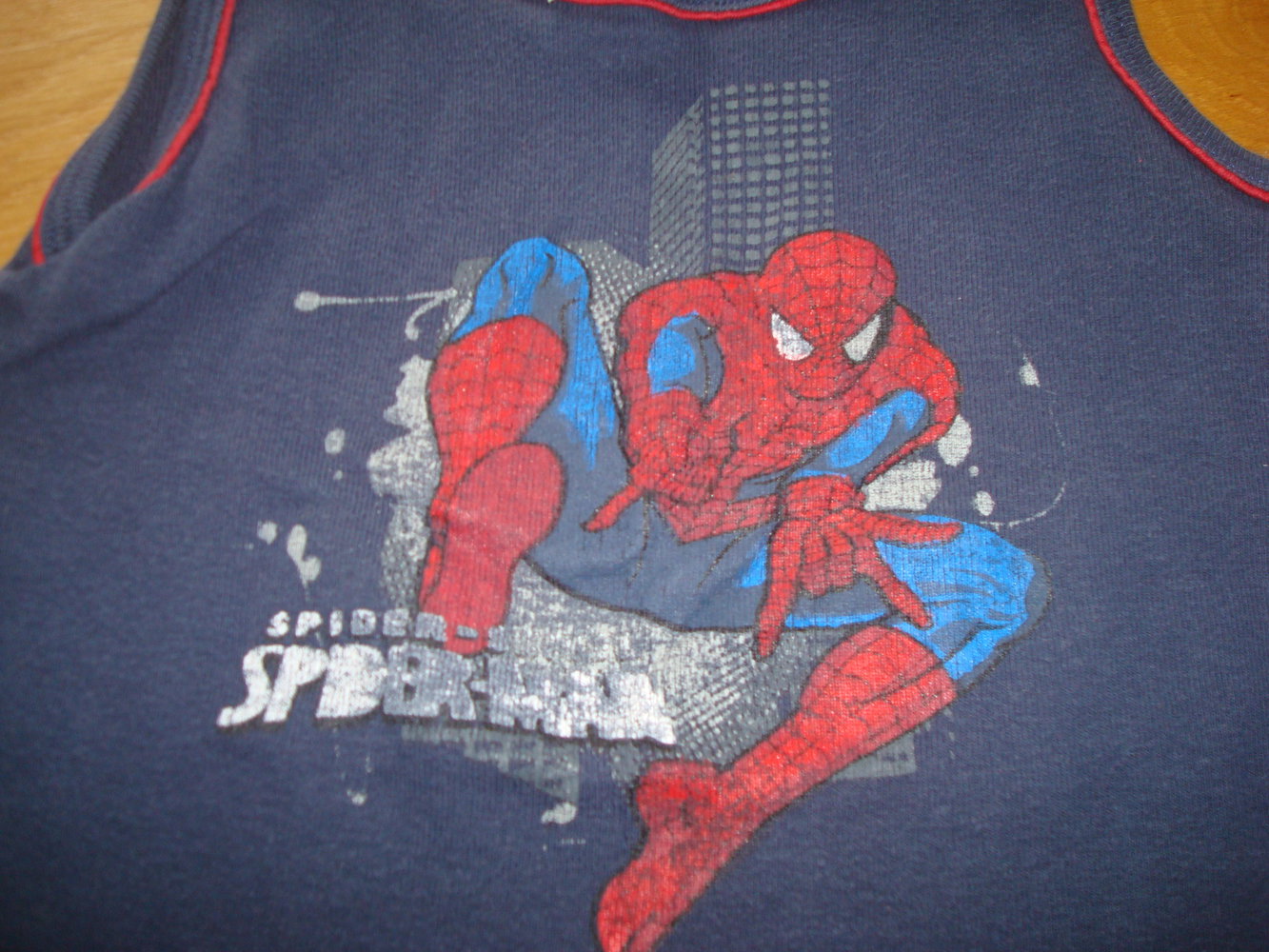 Achselshirt / Unterhemd Spiderman Gr. 80