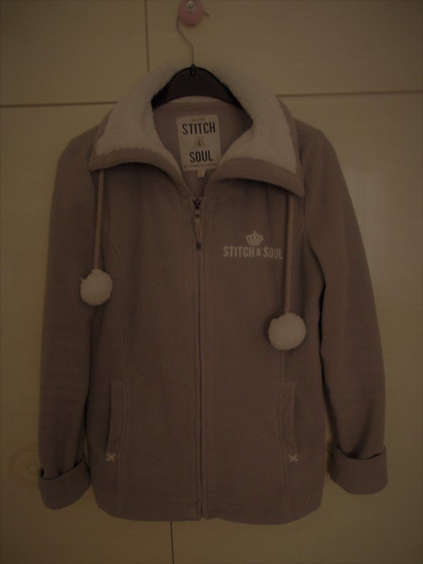 Sehr schöne Fleece Winterjacke von Stitch& Soul 