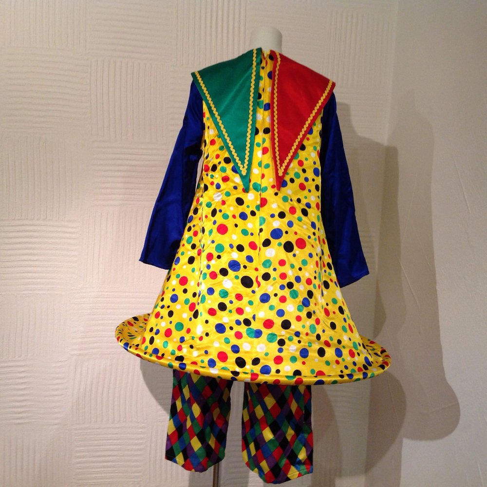 Clown Kostüm, Größe 32/34