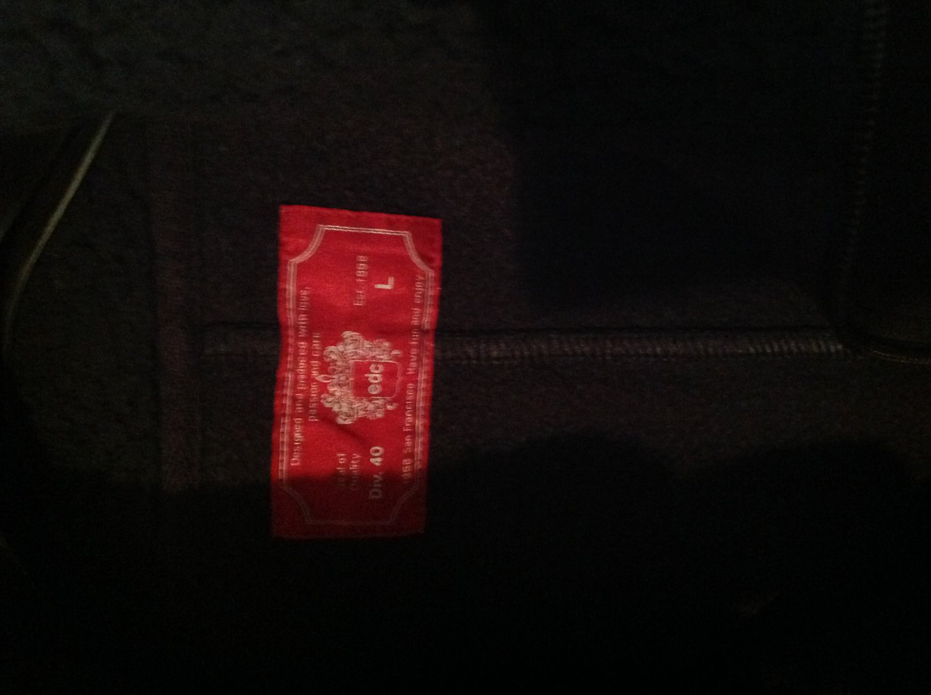 Sweat- Jacke