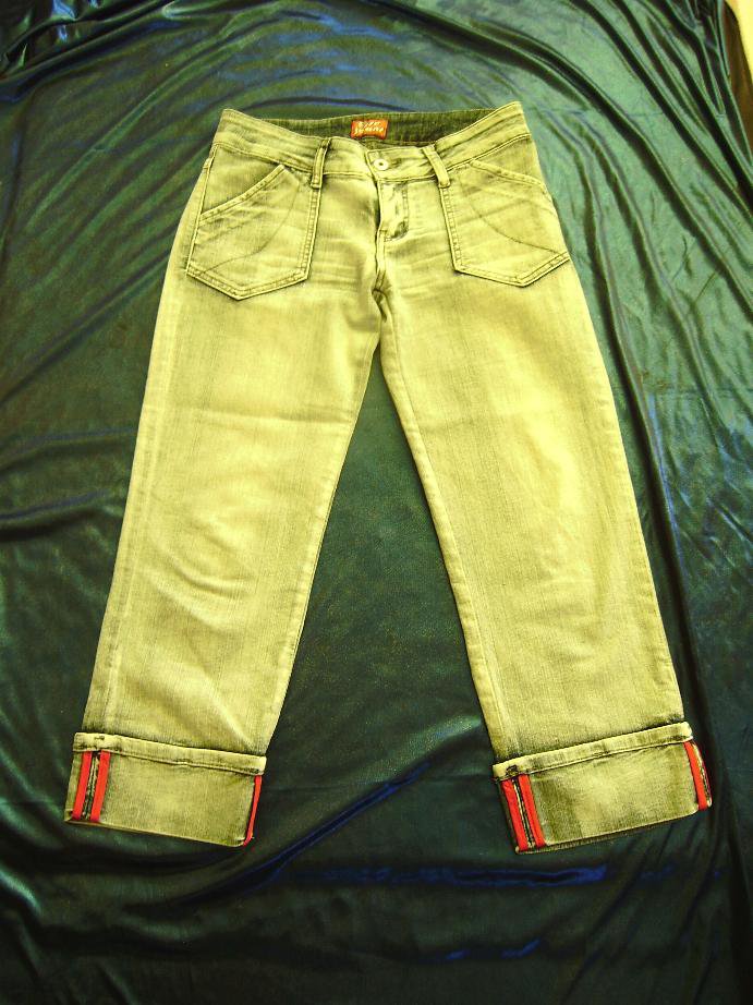 Lässige ¾ Hose in Jeans von Esse Jeans Gr. M