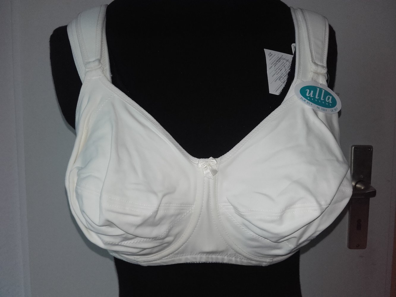 Ulla Dessous, (Set) BH 85 F , neuware, cremefarben